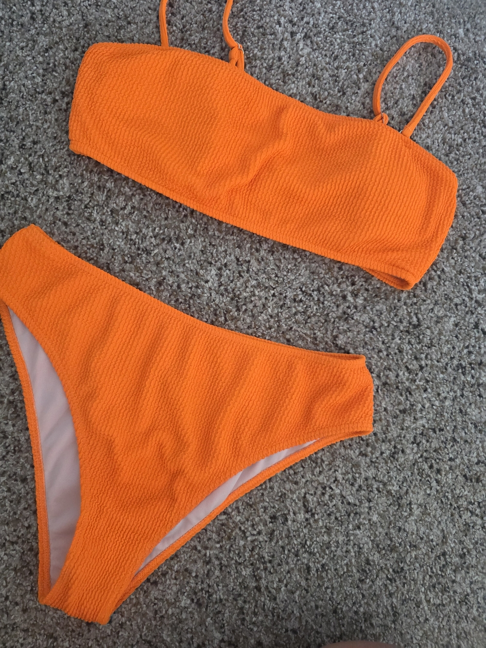 Womens Swimsuit Size Large Orange